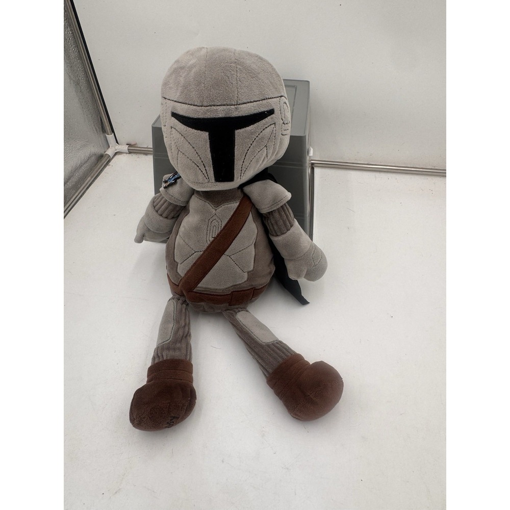 Star Wars The Mandalorian Scentsy Buddy Plush Din Djarin with Scent Pak Gray